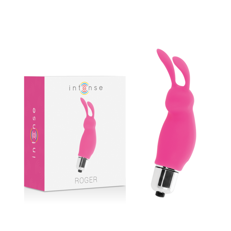 Comprar INTENSE Rabbit Roger Rosa – Masajeador Ergonómico Para Estimulación Precisa-Noxtic
