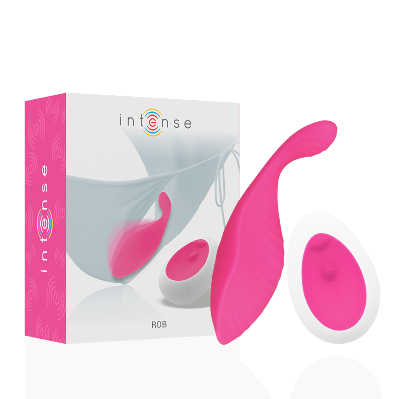 Comprar INTENSE Rob Pantie Control Remoto Rosa – Estimulador Elegante Con Diseño Ergonómico-Noxtic