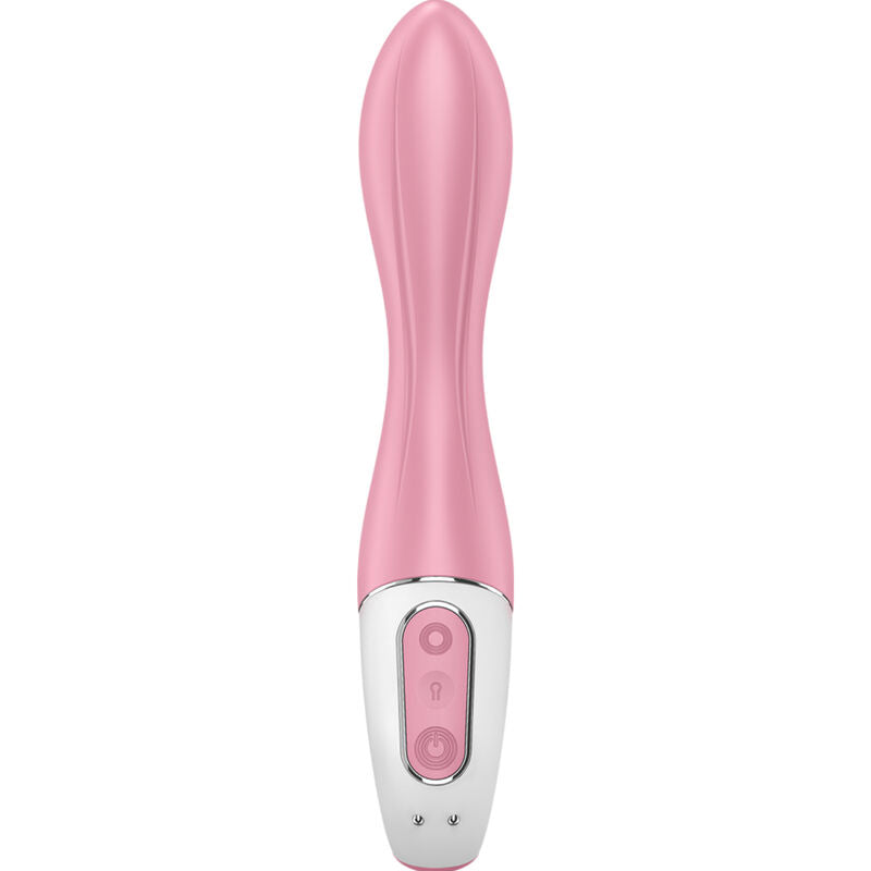 Satisfyer Air Pump Vibrator 2 Rosa – Vibrador Inflable Recargable Con Diseño Elegante