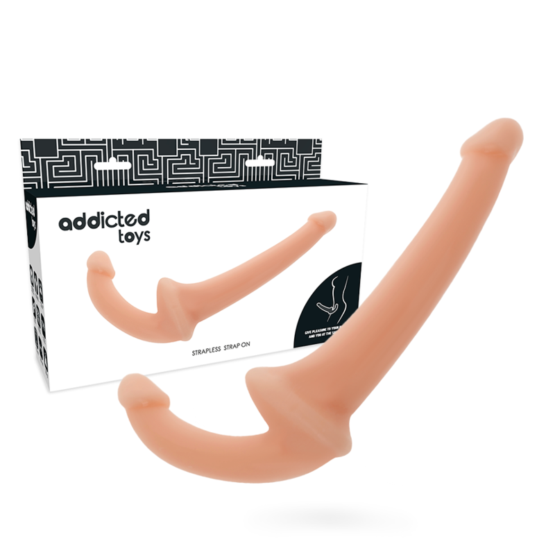 ADDICTED TOYS - DILDO CON ARNÉS SIN SUJECIÓN NATURAL-ADDICTED TOYS-Noxtic
