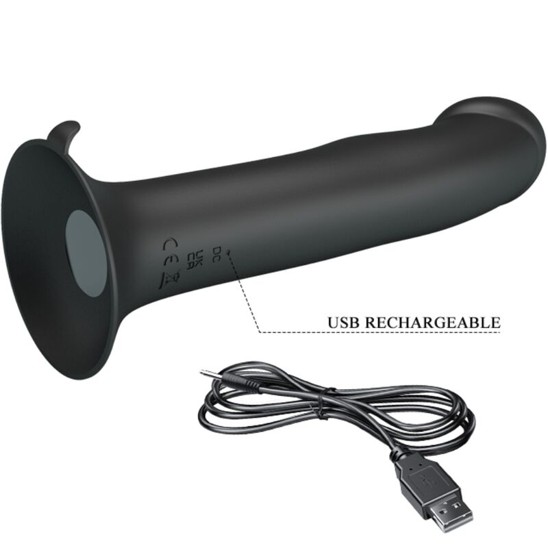 Comprar PRETTY LOVE Murray Vibrador Y Succionador Negro – Diseño Elegante Con 12 Funciones Para Placer Personalizado-Noxtic