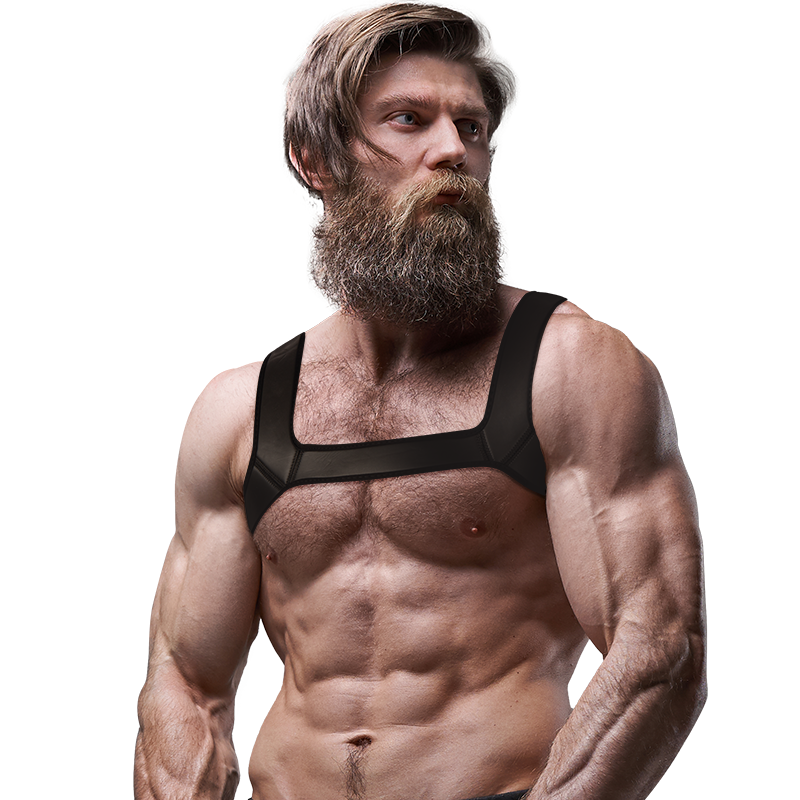 Comprar Fetish Arnés Neopreno Pecho Hombre Talla M – Diseño Ergonómico Que Realza La Figura Masculina-Noxtic