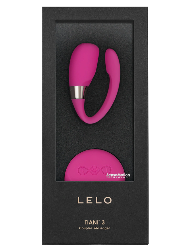 Comprar LELO Insignia Tiani 3 Fucsia – Masajeador Para Parejas Con Doble Potencia De Vibración-Noxtic