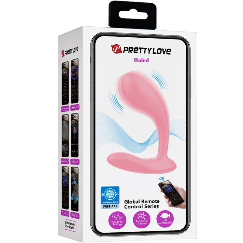 Comprar Pretty Love Baird G-Spot Rosa – Vibrador Recargable Con Diseño Ergonómico Y 12 Modos De Vibración-Noxtic