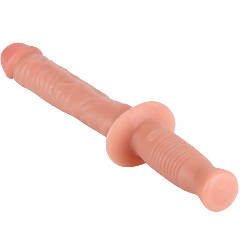Comprar GET REAL The Manhandler 37 Cm Natural – Masajeador Clásico Con Diseño Veteado Para Experiencia Única-Noxtic