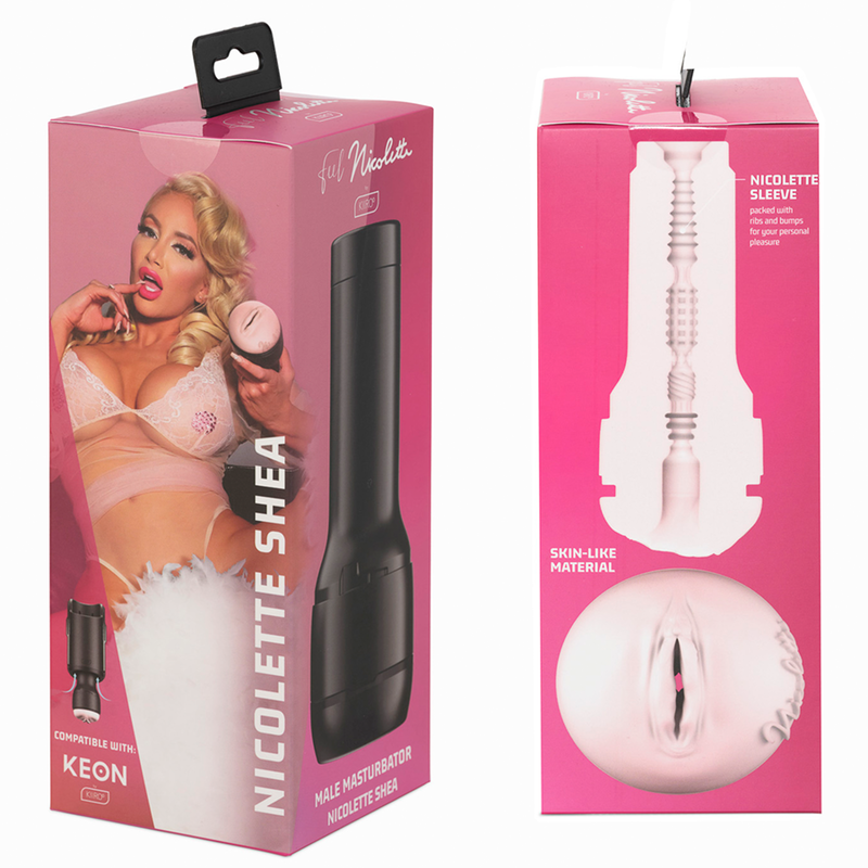 Comprar KIIROO Keon Más Stroker Nicolette Shea – Juguete Automático Ergonómico Para Placer Interactivo-Noxtic