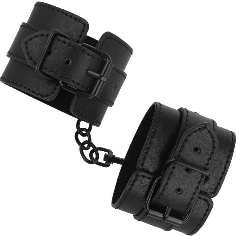 Comprar INTENSE Fetish Esposas De Cuero Vegano – Diseño Ético Para Exploración Confortable-Noxtic