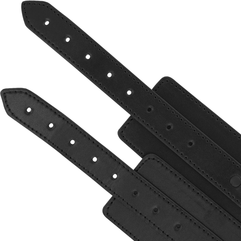 Comprar INTENSE Fetish Tobilleras De Cuero Vegano – Diseño Elegante Para Exploración Sensorial-Noxtic