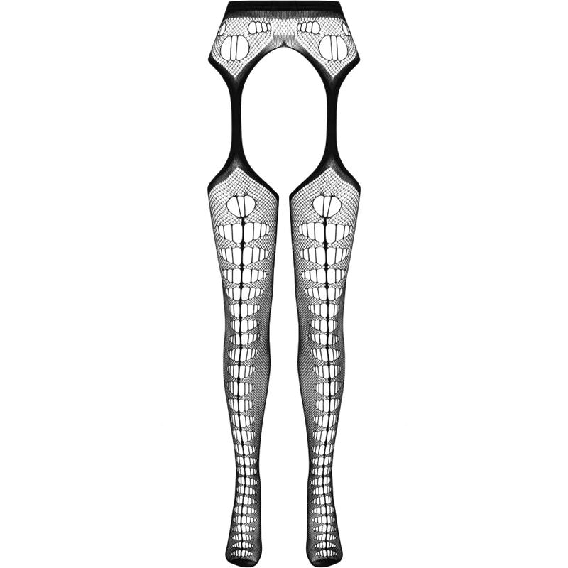 PASSION Eco Collection Bodystocking S008 Rosso – Design elegante che valorizza la tua figura