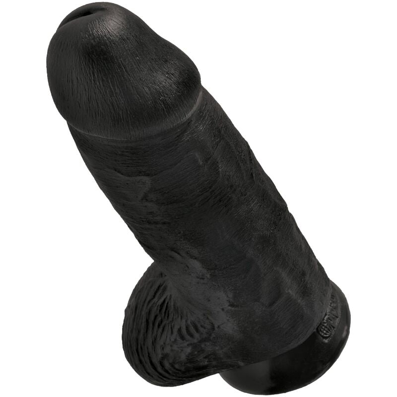 Comprar KING COCK Chubby 23 CM Negro – Juguete Erótico Realista Para Placer Auténtico-Noxtic