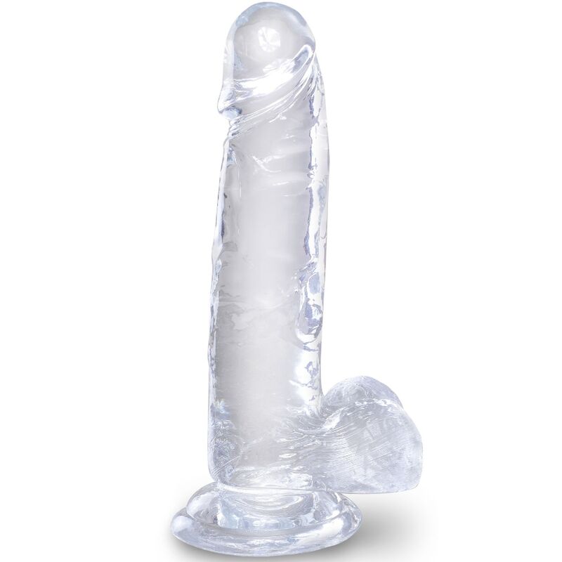 Comprar KING COCK Pene Realista Transparente 15.2 cm – Diseño Moderno Para Placer Confidencial-Noxtic