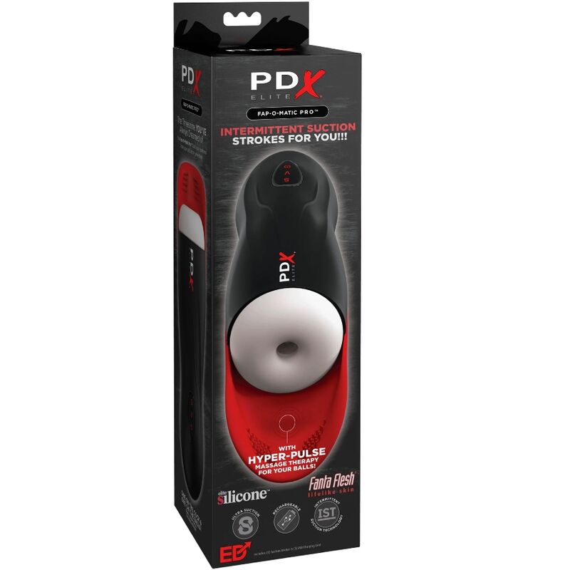 Comprar PDX Elite Fap-O-Matic Pro – Masturbador Con Estimulación De Succión Y Vibración-Noxtic