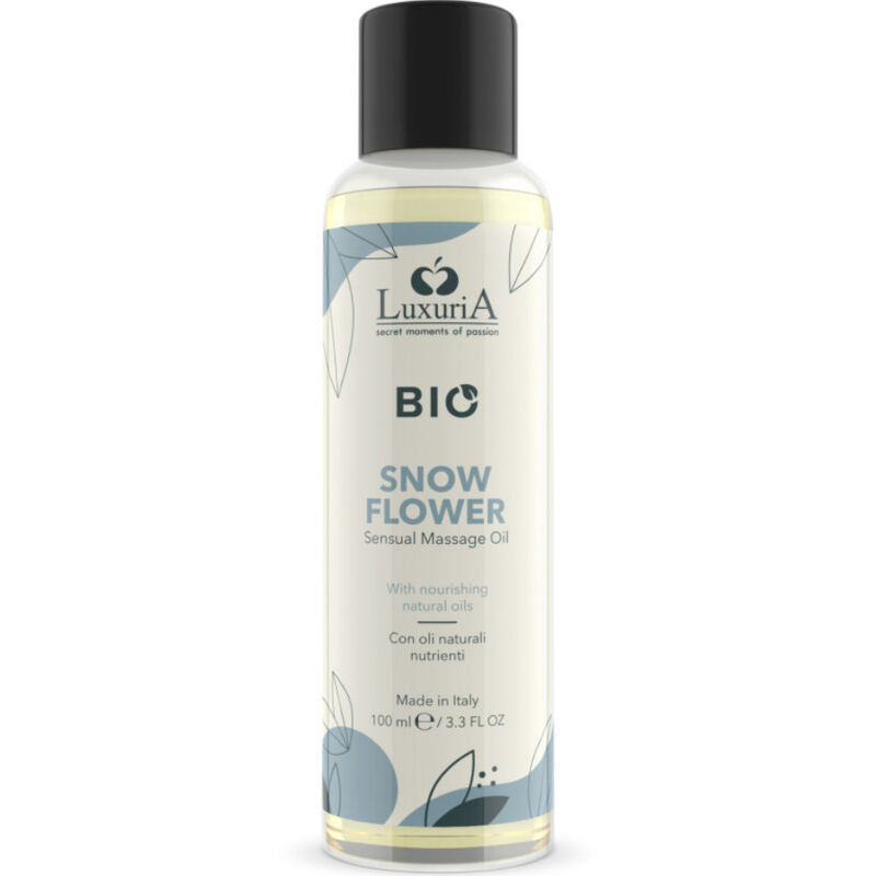 Comprar INTIMATELINE Luxuria Bio Aceite Masaje Snow Flower 100 ML – Aceite Hidratante Para Experiencias Sensoriales Únicas-Noxtic