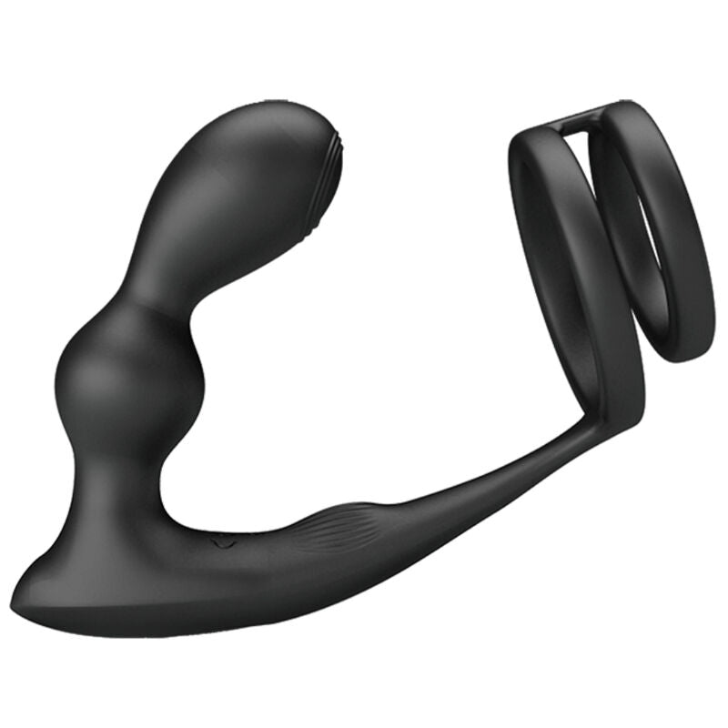 Comprar PRETTY LOVE Marshall Anillo Y Plug Anal Vibratorio – Experiencia Completa De Placer Con Control Remoto-Noxtic
