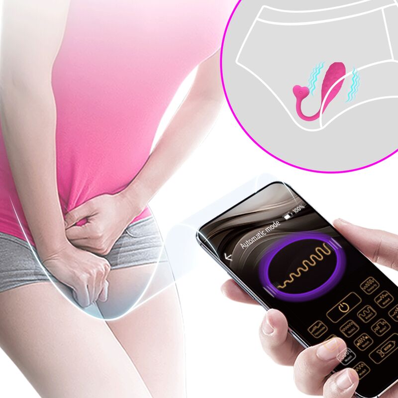 Comprar Pretty Love Huevo Vibrador Fisherman Rosa – Diseño Discreto Con Control Desde App-Noxtic