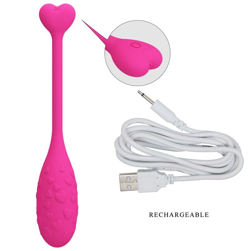 Comprar Pretty Love Huevo Vibrador Fisherman Rosa – Diseño Discreto Con Control Desde App-Noxtic