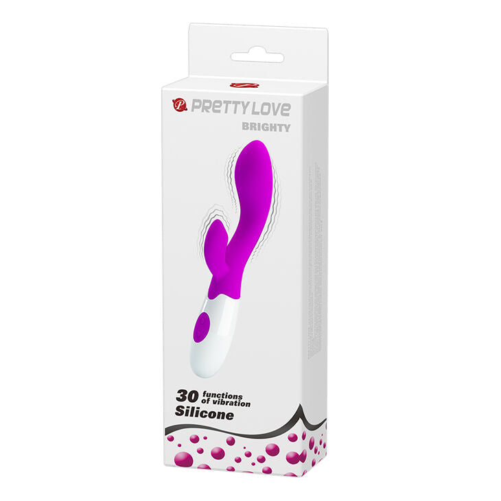 PRETTY LOVE Flirtation Vibrador Verde y Blanco – Estimulador Con Diseño Elegante y Vibraciones Irresistibles