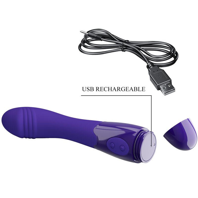 Comprar Pretty Love Elemental Youth Violeta – Vibrador Con 30 Funciones Para Placer Personalizado-Noxtic