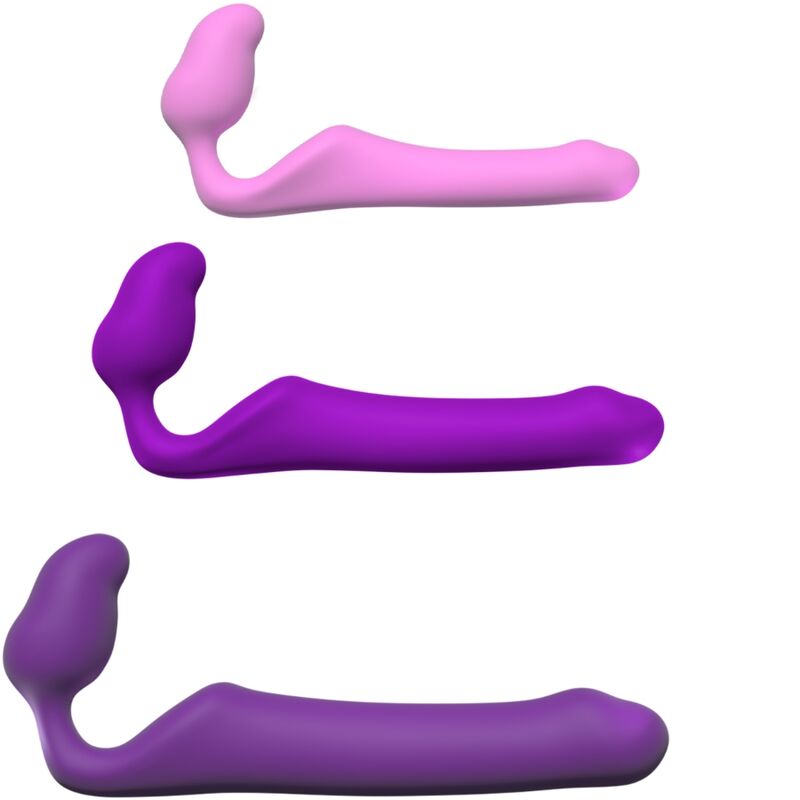 ADRIEN LASTIC - QUEENS STRAP-ON FLEXIBLE ROSA TALLA S-ADRIEN LASTIC-Noxtic