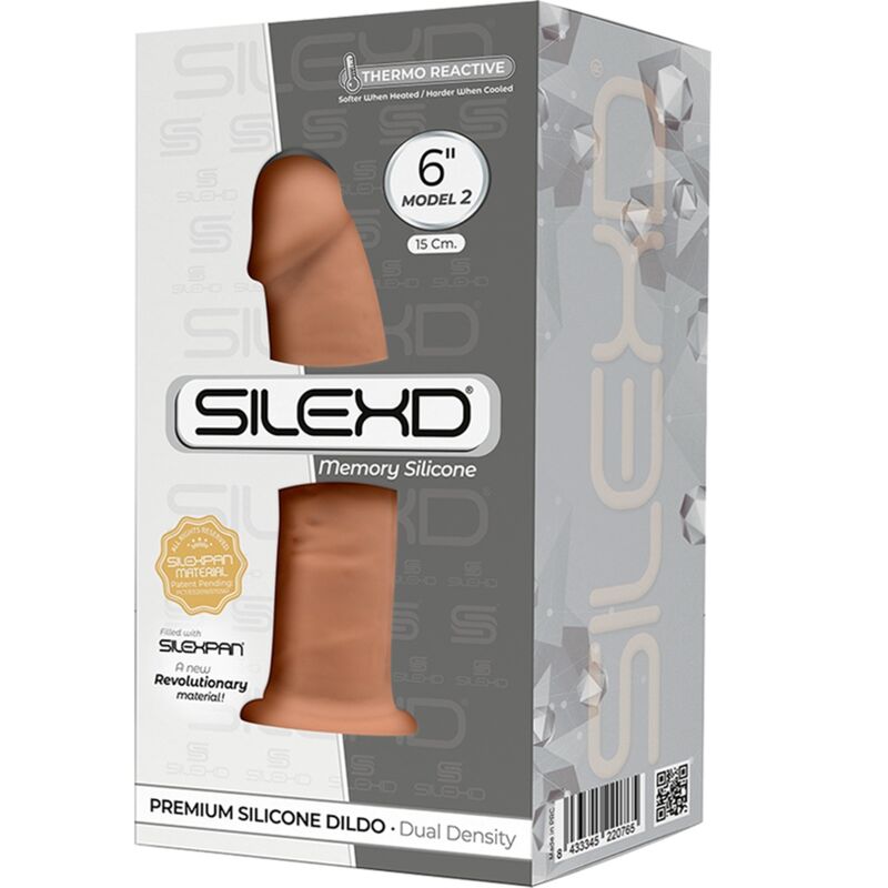 SILEXD Modello 2 Caramello – Dildo realistico in silicone di alta qualità per un piacere naturale