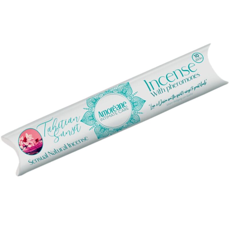 AMOREANE Tahitian Sunset Incienso Con Feromonas – Aroma Floral Para Crear Un Ambiente Sensorial Agradable