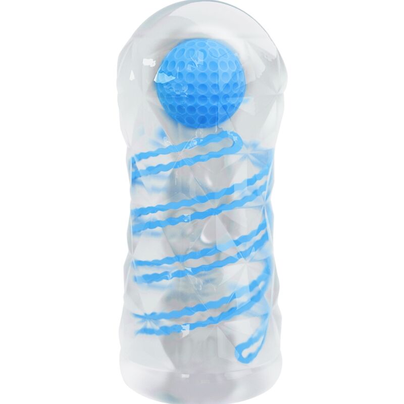 Comprar Pretty Love Masturbador Pequeño Con Espirales Azules – Diseño Compacto Para Exploración Sensual-Noxtic