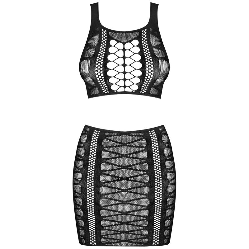 Comprar OBSESSIVE K102 Top Y Falda SML – Conjunto Elegante Para Resaltar Tu Figura Femenina-Noxtic