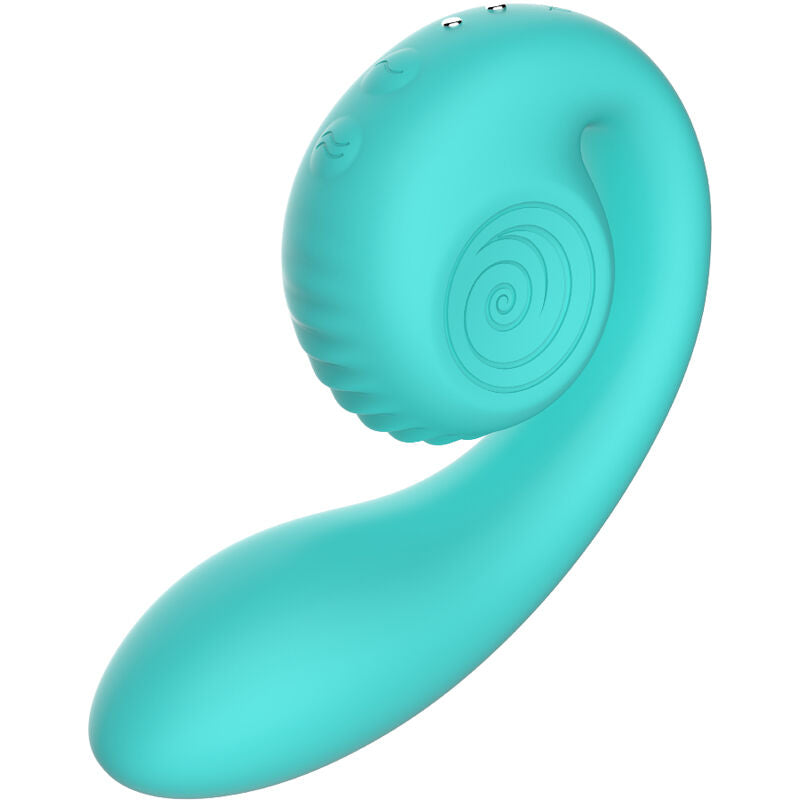 Snail Vibe Gizi Dual Stimulator Rosa – Stimolatore dal Design Ergonomico e Curvo