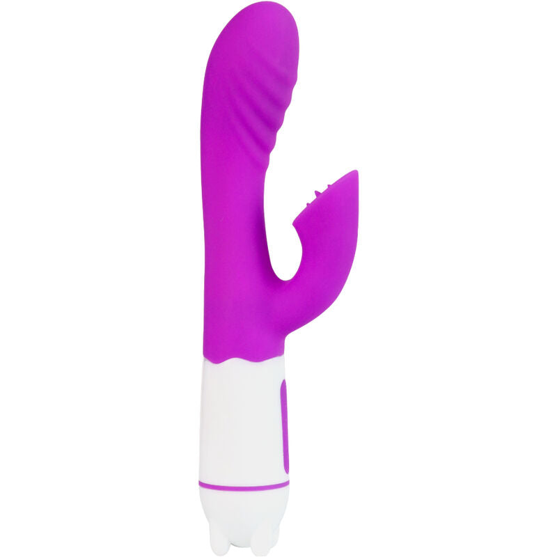 ARMONY - HAPPY VIBRATOR & STIMULATOR WITH RECHARGEABLE TONGUE (VIOLET)