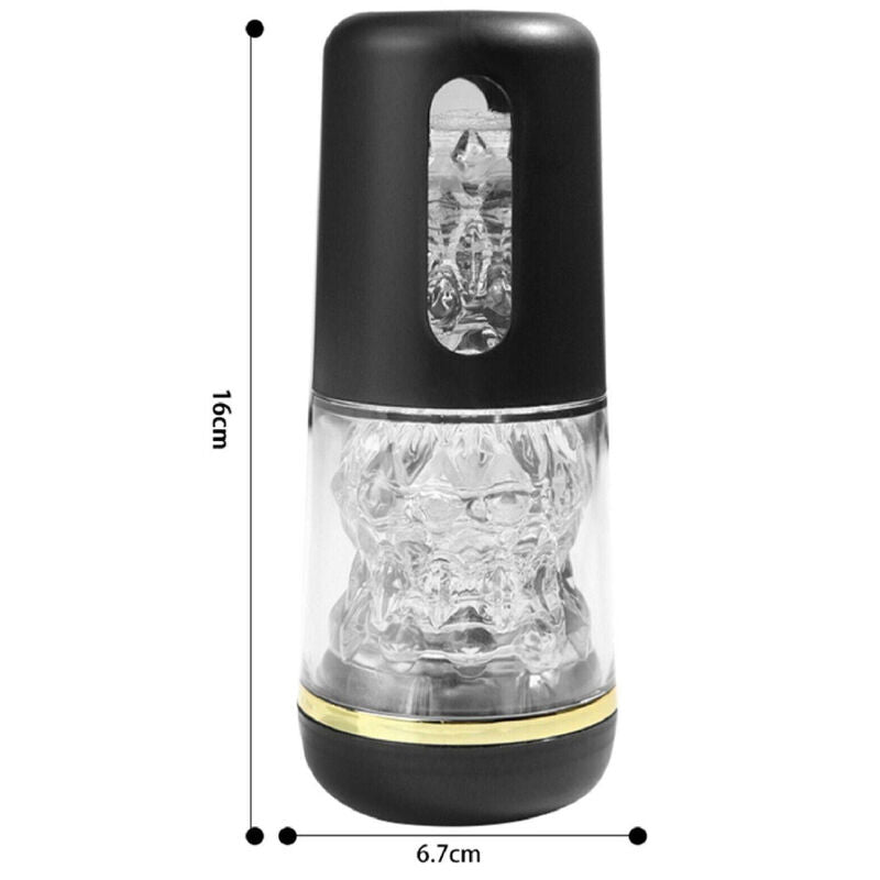 Comprar ARMONY Masturbador Portátil Negro – Diseño Ergonómico Con Discreción Ideal Para Autoexploración-Noxtic