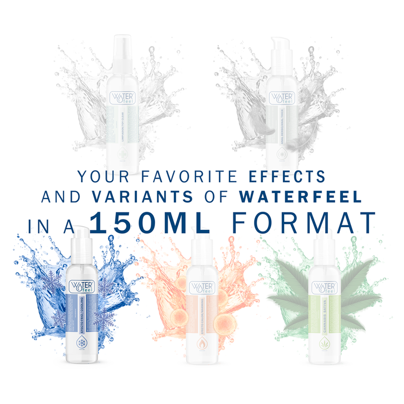 WATERFEEL - LUBRICANTE EFECTO FRIO 150 ML-WATERFEEL-Noxtic
