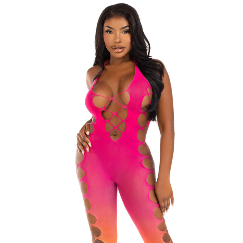 Comprar LEG AVENUE Bodystocking Tobillo Sunset – Diseño Elegante Para Confort y Estilo Sensual-Noxtic