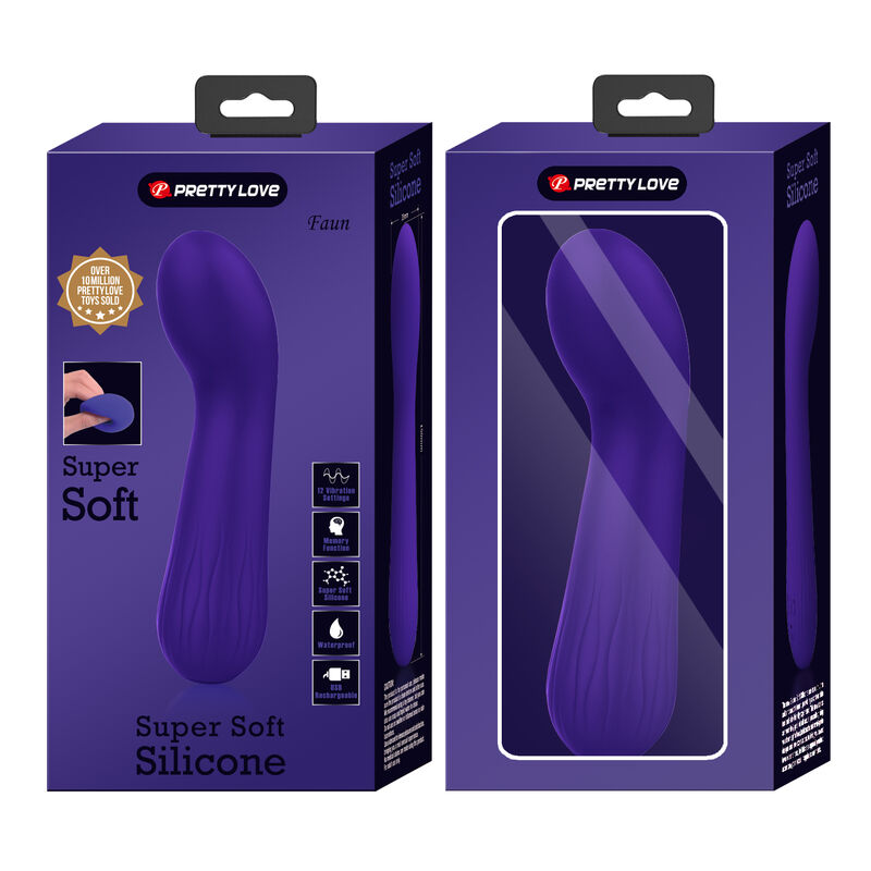 PRETTY LOVE - FAUN RECHARGEABLE LILAC VIBRATOR