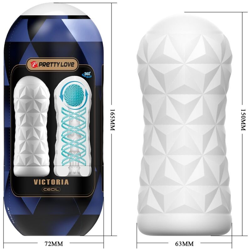 Comprar Pretty Love Masturbador Victoria Cecil Blanco – Juguete Erótico Con Diseño Innovador Para Autoexploración Única-Noxtic