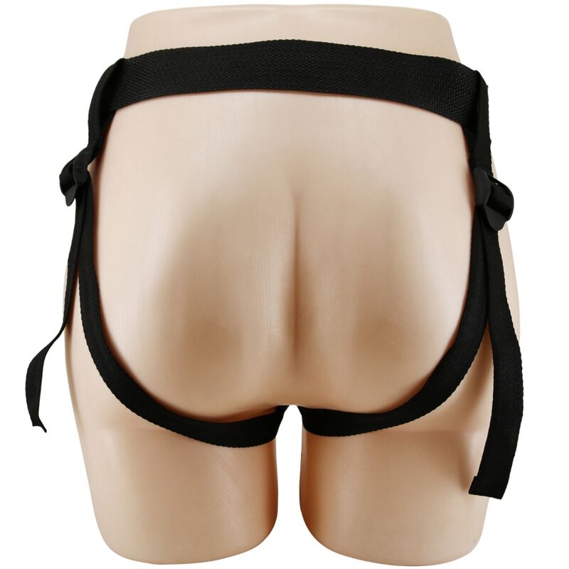 PRETTY LOVE - MAVIS HARNESS BRIEFS UNIVERSAL CON DILDO 19 CM NATURAL-PRETTY LOVE-Noxtic