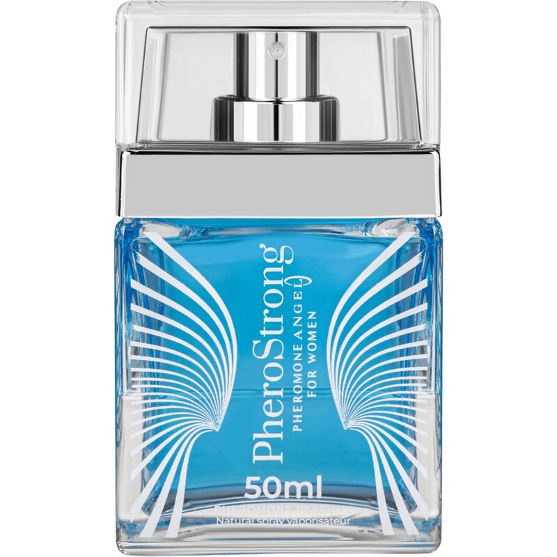 PHEROSTRONG Perfume Con Feromonas Angel Para Mujer 50 Ml – Fragancia Cautivadora Que Eleva Tu Bienestar Sensual