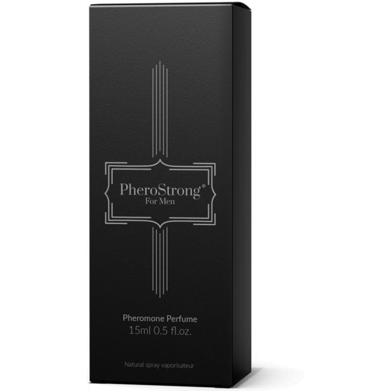 PHEROSTRONG Perfume Con Feromonas Para Hombre 15 ML – Fragancia Atractiva Que Aumenta Tu Encanto Personal