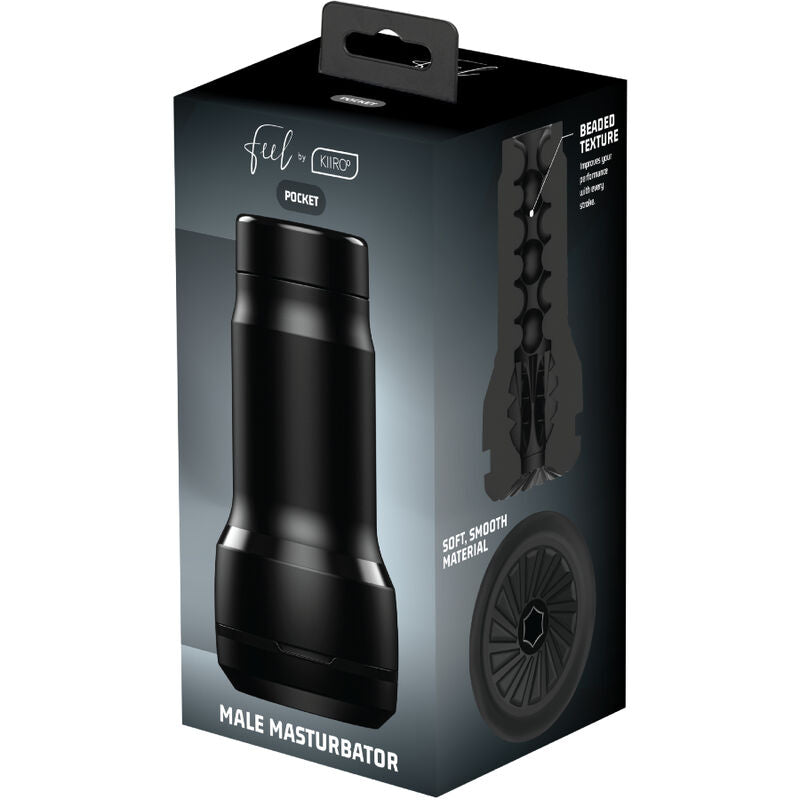 Comprar KIIROO Feel Pocket – Masturbador Ergonómico Con Diseño Compacto Para Placer Personal-Noxtic