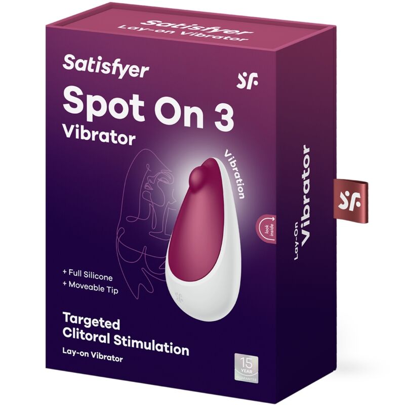 Comprar Satisfyer Spot On 3 Estimulador Rojo – Diseño Compacto Para Estimulación Dirigida-Noxtic