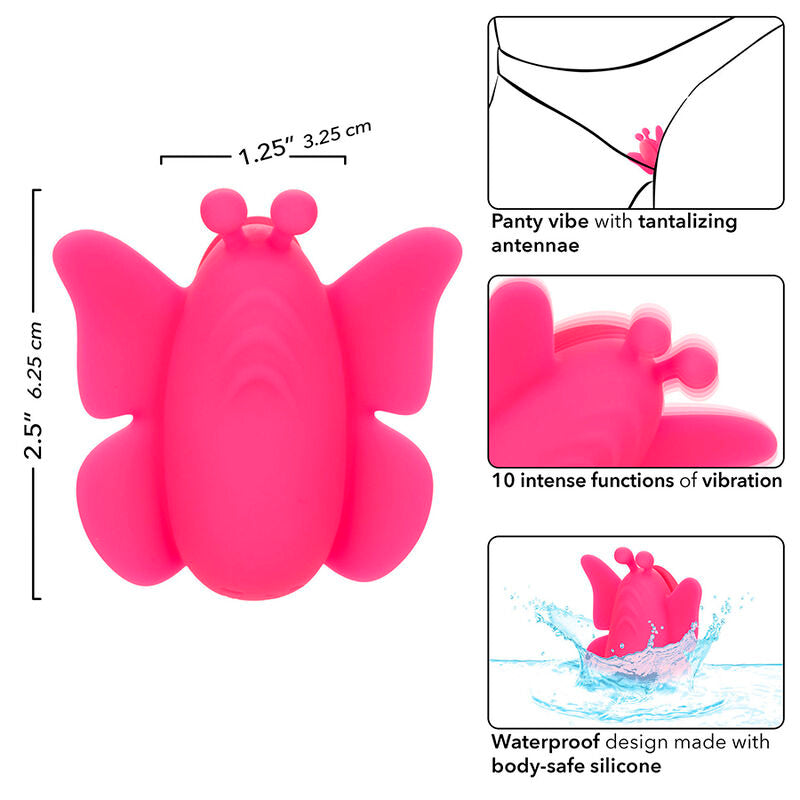 Comprar CALEXOTICS Neon Vibes The Flutter Vibe – Estimulador Recargable Con 10 Modos De Vibración-Noxtic