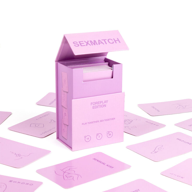 SECRETPLAY Sexmatch Foreplay Edition – Gioco di carte per la connessione emotiva nelle coppie