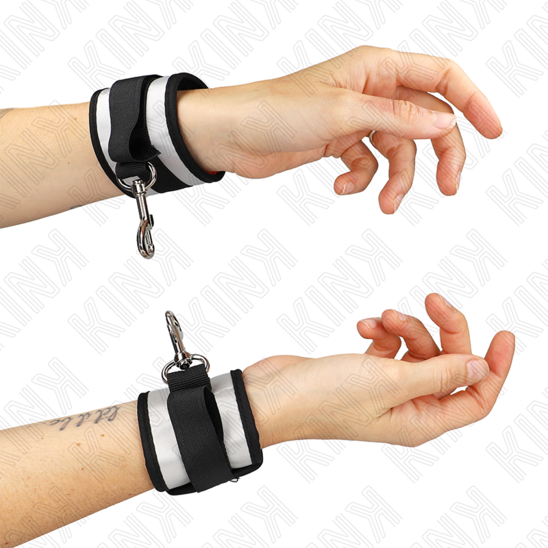 Comprar KINK Muñequera Neopreno Gris 23 x 5 cm – Diseño Elegante Para Sesiones Con Estilo-Noxtic