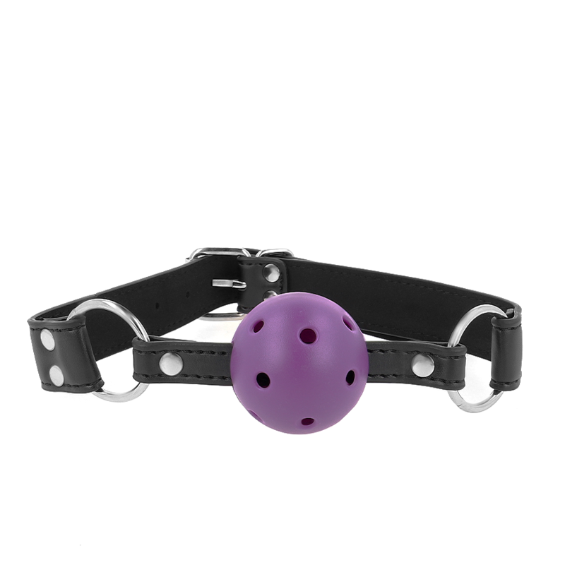 Comprar KINK Mordaza De Bola Transpirable 4 Cm – Diseño Ajustable Con Doble Remache Para Comodidad Durante El Juego-Noxtic