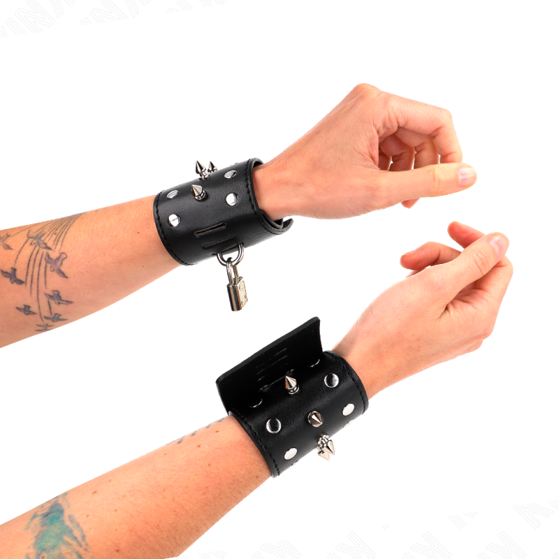 Comprar KINK Muñequeras Estilo Punk Con Pinchos – Accesorio Elegante Para Estilo Personalizado-Noxtic