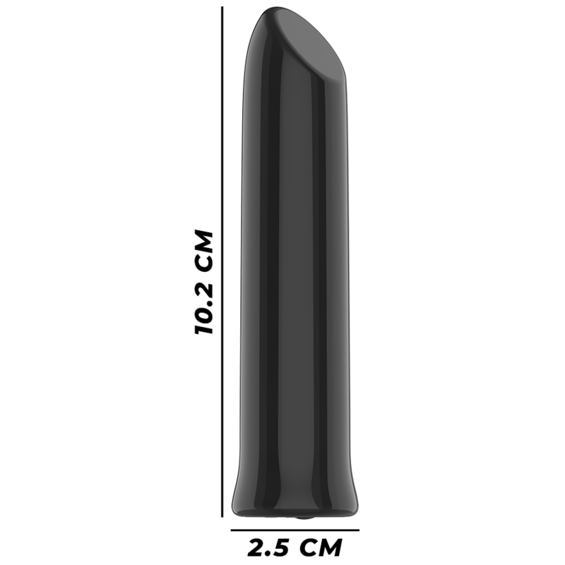 Comprar INTENSE Todrick Bala Estimuladora Negra – Diseño Compacto Para Placer Intimo-Noxtic