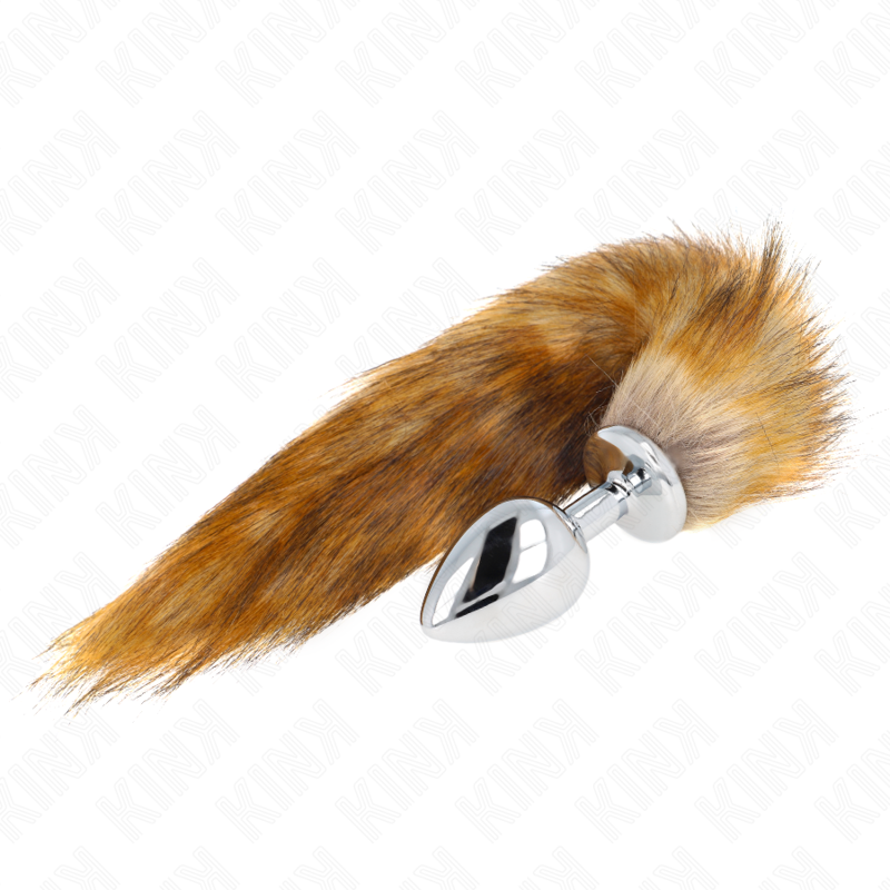 Comprar KINK Plug Anal Talla L 10 X 4 Cm – Diseño Ergonómico Con Cola Sintética Para Mayor Placer-Noxtic