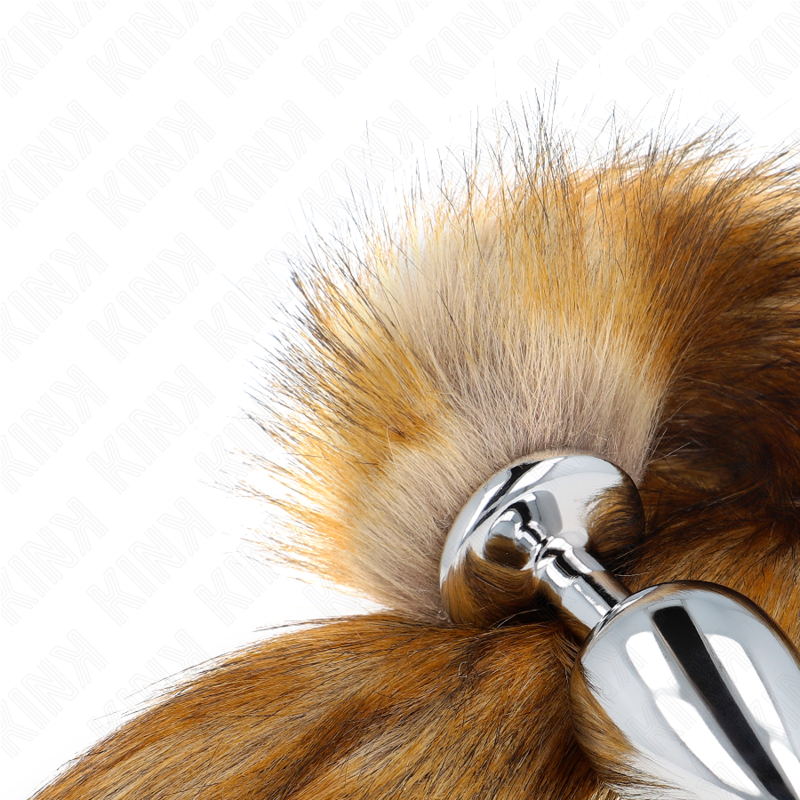 Comprar KINK Plug Anal Talla L 10 X 4 Cm – Diseño Ergonómico Con Cola Sintética Para Mayor Placer-Noxtic