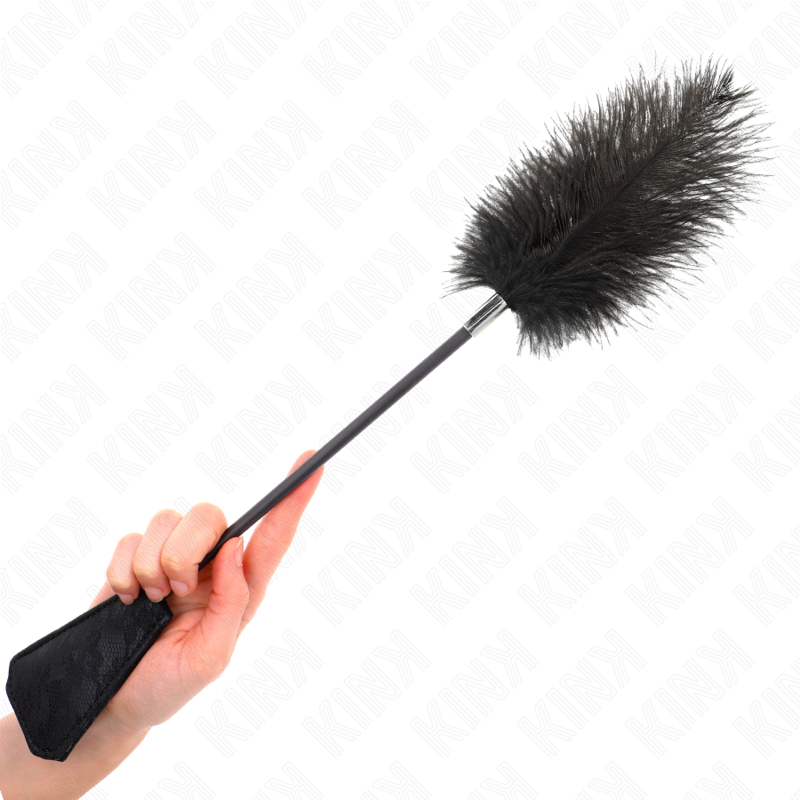 KINK Giocattolo per il solletico in piuma di struzzo: un accessorio sofisticato per momenti intimi