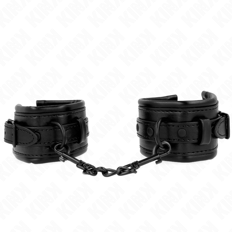Comprar KINK Muñequeras Ajustables Negras – Diseño Seguro y Estilizado Para Experiencias Únicas-Noxtic