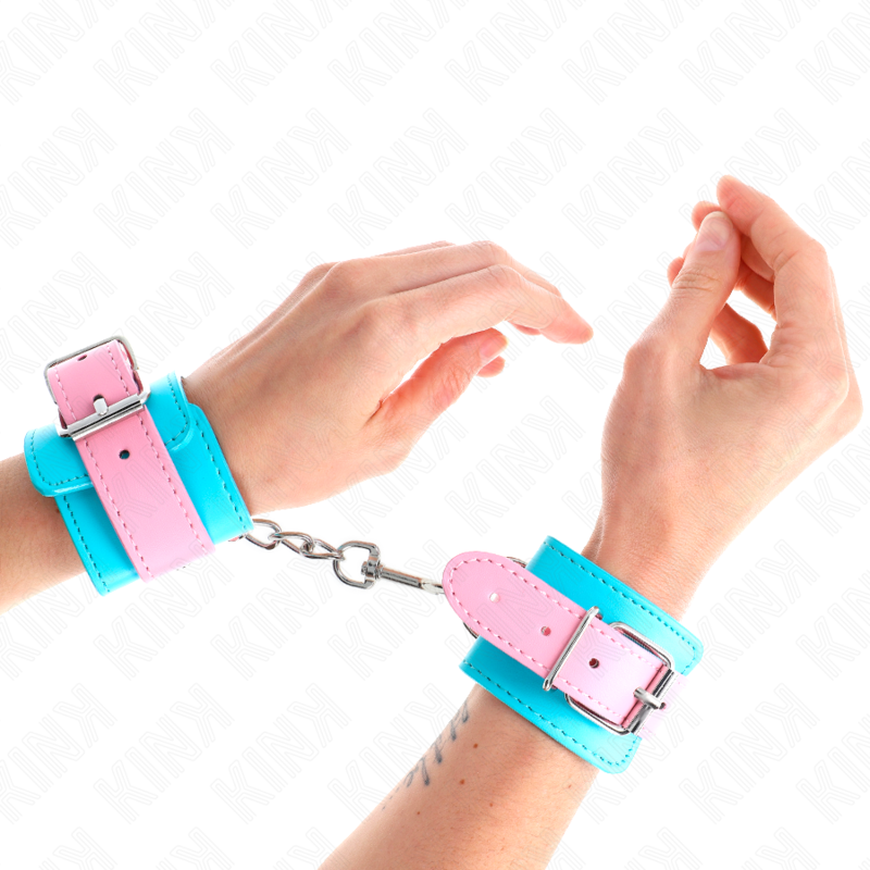 Comprar KINK Muñequera Chic Azul Rosa – Accesorio Ajustable Para Comodidad y Estilo-Noxtic
